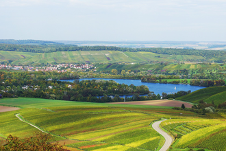 Blick auf den Breitenauer See | Weinsberger Tal | HeilbronnerLand | © Touristikgemeinschaft HeilbronnerLand e.V.
