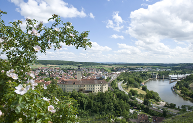 Blick auf Schloss Horneck | Stadt Gundelsheim | HeilbronnerLand | © Stadtverwaltung Gundelsheim