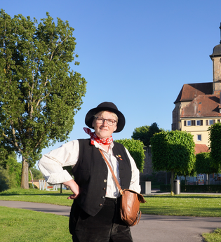 Stadtführung mit dem Lauffener Stadtbüttel "Hillers Loui" | HeilbronnerLand | © Lauffen am Neckar