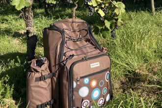 Weingenuss für 2 mit Picknick-Rucksack am Heuchelberg | © Nicole Betz