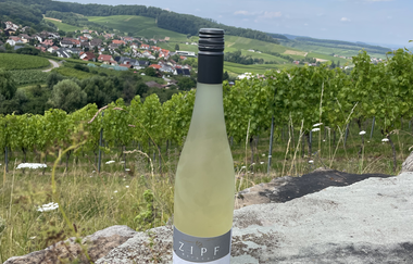 Secco Flasche in den Löwensteiner Weinbergen | © Petra Wagner