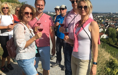 Weingenuss am Wengertunterstand Asperg | © Daisy Knisel