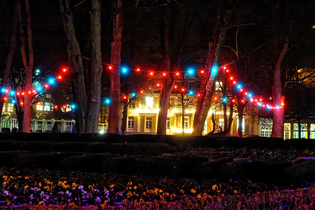 Winterleuchten im Kurpark
