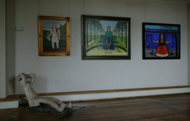Bilder aus der Ausstellung Charlotte Zander