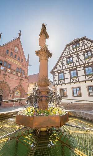 Marktplatz  Bretten | © Claudia und Gerald Herr für Stadt Bretten