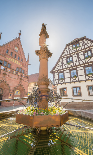 Marktplatz  Bretten | © Claudia und Gerald Herr für Stadt Bretten