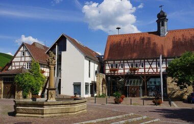 Marktplatz | Erlenbach | HeilbronnerLand | © Tourismus im Weinsberger Tal