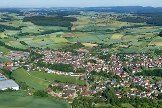 Luftbild Helmstadt | © Gemeinde Helmstadt