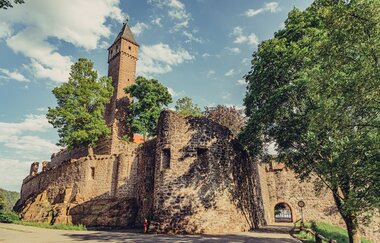 Burg Hirschhorn / Odenwald | © Touristikgemeinschaft Odenwald e.V.