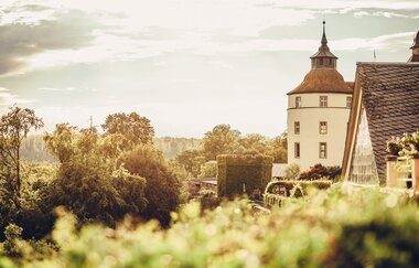 Turm von Schloss Langenburg - Kocher-Jagst-Radweg Etappe 5 | © Arbeitsgemeinschaft Kocher-Jagst-Radweg