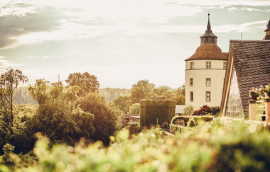 Turm von Schloss Langenburg - Kocher-Jagst-Radweg Etappe 5 | © Arbeitsgemeinschaft Kocher-Jagst-Radweg