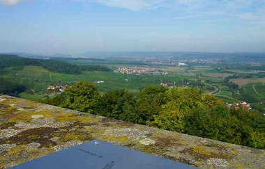 Aussicht von der Burg | Löwenstein | HeilbronnerLand | © Tourismus im Weinsbergr Tal