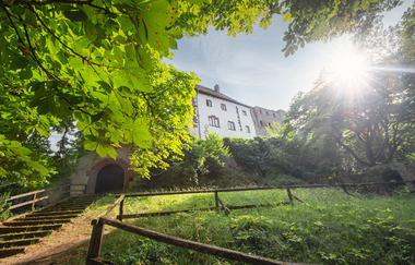Weg zur Burg Neidenstein | © Stadt Sinsheim