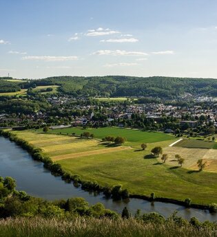 Blick auf Obrigheim / Odenwald | © Gemeinde Obrigheim