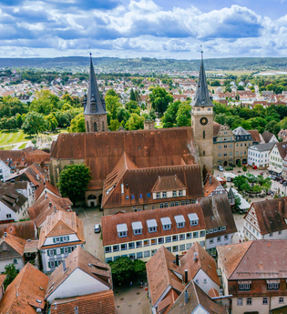 Öhringen von oben | © Stadt Öhringen