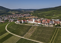 Luftbild von Sachsenheim im Sommer | © Kraichgau-Stromberg Tourismus e.V.