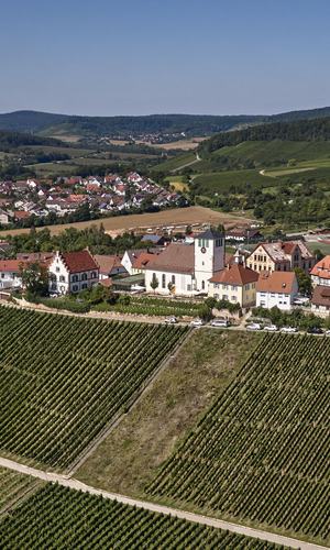 Luftbild von Sachsenheim im Sommer | © Kraichgau-Stromberg Tourismus e.V.