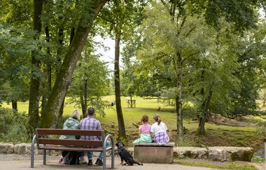 Wildgehege im Wildpark Schwarzach / Odenwald | © Touristikgemeinschaft Odenwald e.V.