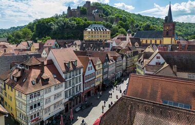 Marktplatz Wertheim | © @Spessart Mainland/TOURISMUS REGION WERTHEIM/Holger Leue