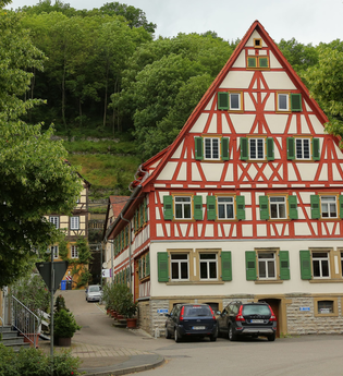 Ehemaliger Bischofssitz in Widdern an der Jagst | HeilbronnerLand | © Arbeitsgemeinschaft Kocher-Jagst-Radweg