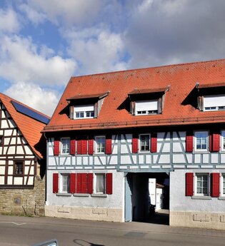 Fachwerkäuser in Zaisenhausen | © Landratsamt Karlsruhe