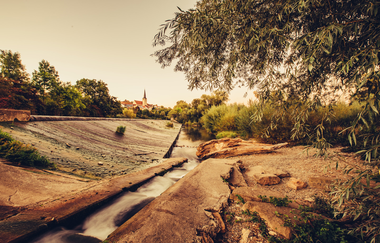 Wehr in Hardthausen am Kocher | HeilbronnerLand | © Arbeitsgemeinschaft Kocher-Jagst-Radweg