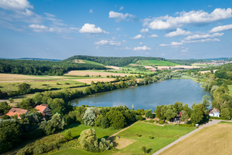 Blick auf den Aalkistensee und die Landschaft | © Naturpark Stromberg Heuchelberg