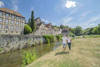 Am Kocher in Schwäbisch Hall | © Hohenlohe + Schwäbisch Hall Tourismus e. V.