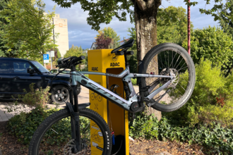 ADAC Radservice-Station Kraichtal-Münzesheim am Kraichradweg | © Stadt Kraichtal