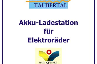 Akkuladestation - Taubertal Vinothek | © Unbekannt