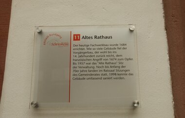 Altes Rathaus in Schriesheim | © Landratsamt Rhein-Neckar-Kreis