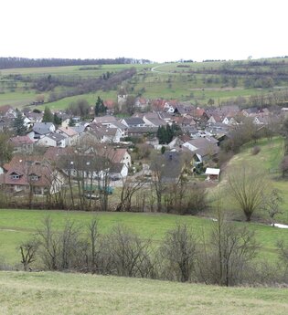 Aussichtspanorama auf Häfnerhaslach | © Land der 1000 Hügel - Kraichgau-Stromberg