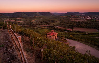 Sonnenuntergang am Scheuerberg Neckarsulm | © Touristikgemeinschaft HeilbronnerLand e.V.