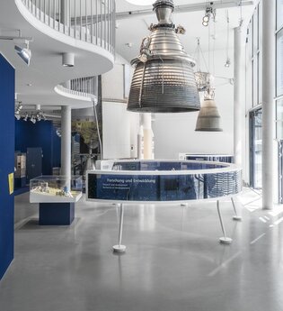 DLR-Forum Lampoldshausen - Ausstellung zur Luft- & Raumfahrt | HeilbronnerLand | © Deutsches Luft- und Raumfahrtzentrum (DLR)