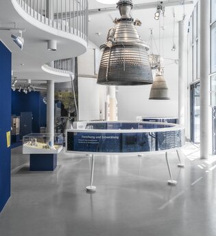 DLR-Forum Lampoldshausen - Ausstellung zur Luft- & Raumfahrt | HeilbronnerLand | © Deutsches Luft- und Raumfahrtzentrum (DLR)