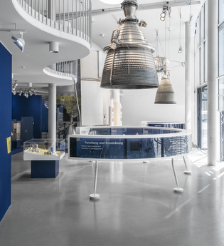 DLR-Forum Lampoldshausen - Ausstellung zur Luft- & Raumfahrt | HeilbronnerLand | © Deutsches Luft- und Raumfahrtzentrum (DLR)