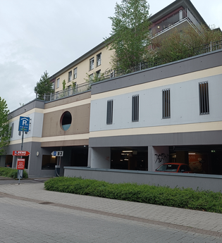 B3 Parkhaus Schlossbergterrasse | © TI Weinheim