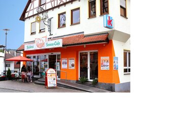 Außenaufnahme vom Bäckerei-Café Keppler, mit Außenbewirtung Kleingartach | © Stadt Eppingen