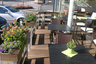 Café Bäckerei Schäfer Außenansicht | © Birgit Schäfer