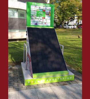 E-Bike-Ladestation am RappSoDie Bad Rappenau | HeilbronnerLand | © BTB Bad Rappenau