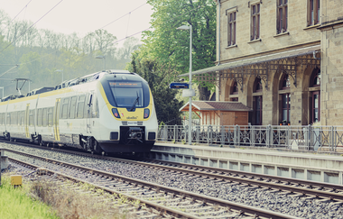 Stadtbahn am Bahnhof Bad Wimpfen | © Stadt Bad Wimpfen