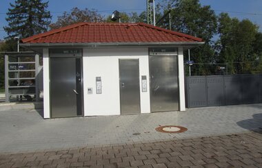 E-Bike-Ladestation Bahnhof Bad Wimpfen | HeilbronnerLand | © Stadt Bad Wimpfen