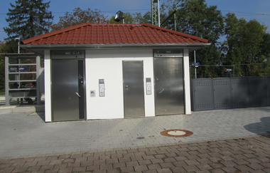 E-Bike-Ladestation Bahnhof Bad Wimpfen | HeilbronnerLand | © Stadt Bad Wimpfen