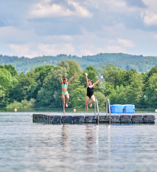 Badesee mit Freibad Heddesheim