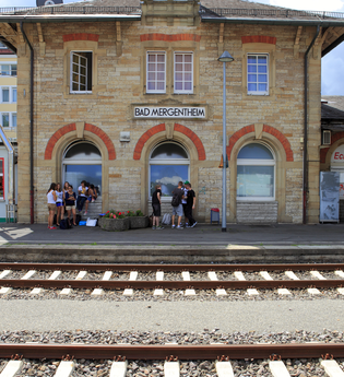 Bahnhof Bad Mergentheim | © © Peter Frischmuth/TLT