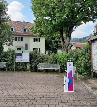 RadSERVICE-Punkt Bahnhof Fichtenberg | © Hohenlohe + Schwäbisch Hall Tourismus e. V.