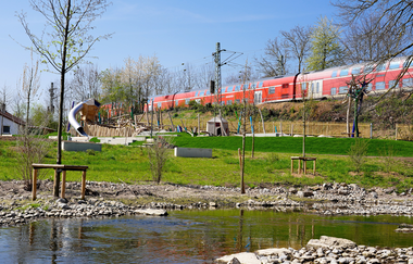 Lamparter Park | Lauffen am Neckar | HeilbronnerLand | © Stadtverwaltung Lauffen am Neckar