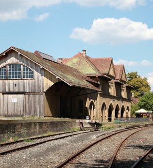 Bahnhof Maulbronn Stadt | nur saisonal | © Heiko Focken