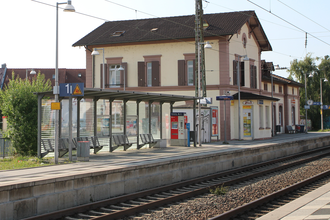 Bahnhof St. Ilgen-Sandhausen | © Christina Wilhelm, Gemeinde Sandhausen
