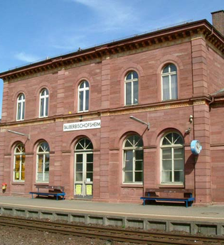 Bahnhof Tauberbischofsheim | © Stadt Tauberbischofsheim